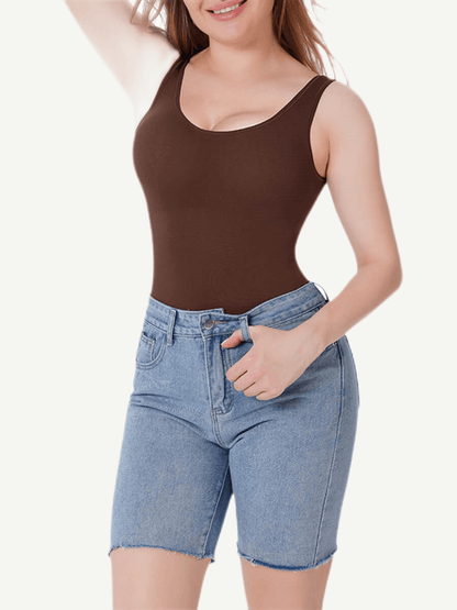 Seamless Shape Vest Tummy Control Boob Support