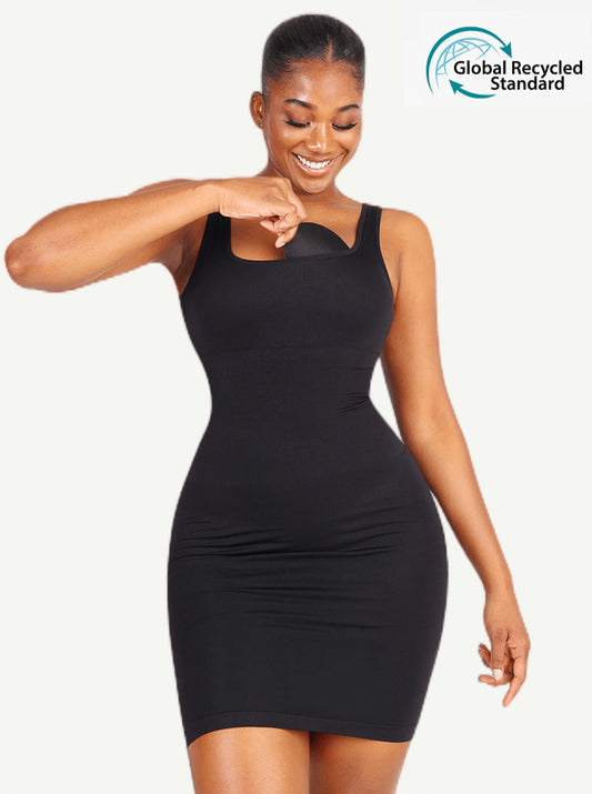 Fashion Meets Function: Comfy Eco-Friendly Slim Body Shaper Dress with Built-In Support