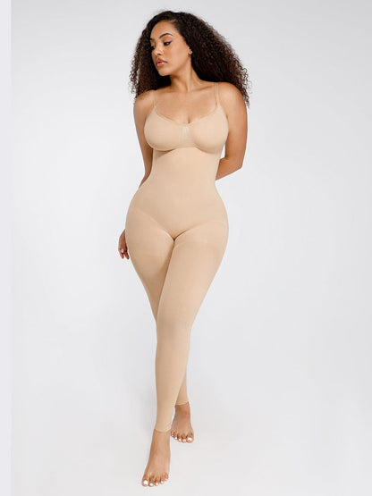 Wholesale Seamless Breast Support Waist and Abdomen Shaping Mid Thigh Body Shaper