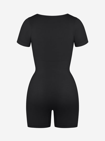 Wholesale Eco-friendly🌿 Seamless Romper Ribbed Sport Shapewear